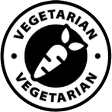 Urovance vegetarian veggie capsule badge