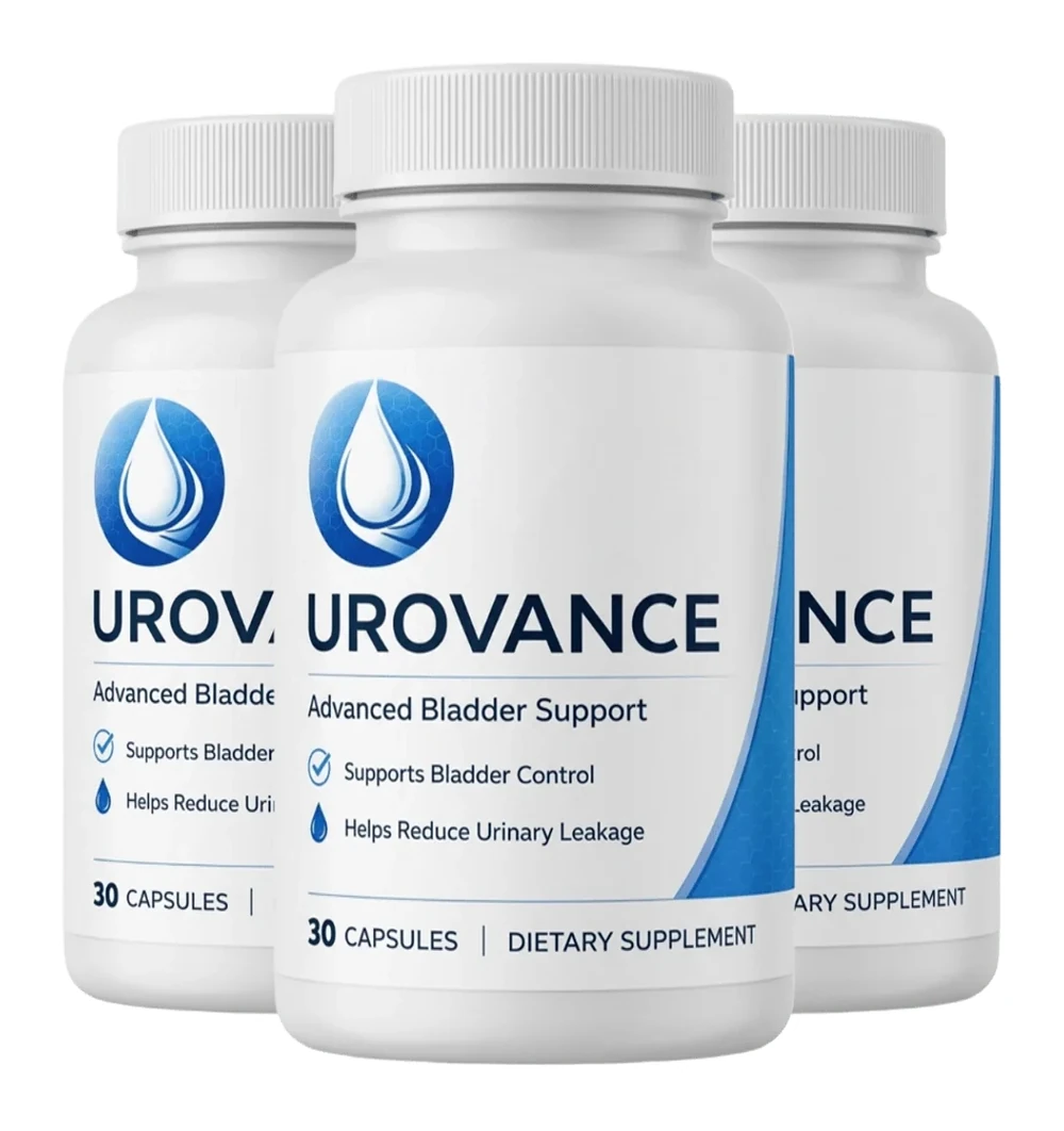 Urovance 3-bottle prostate and bladder support package